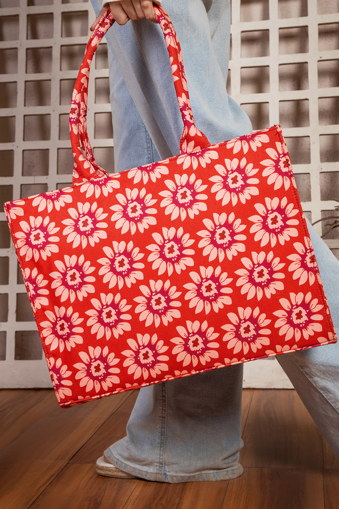 Canvas Bags - E447|Red