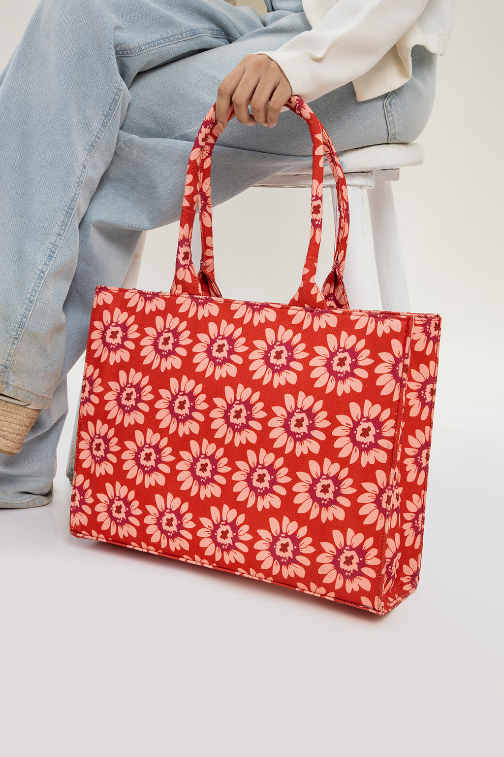 Canvas Bags - E447|Red