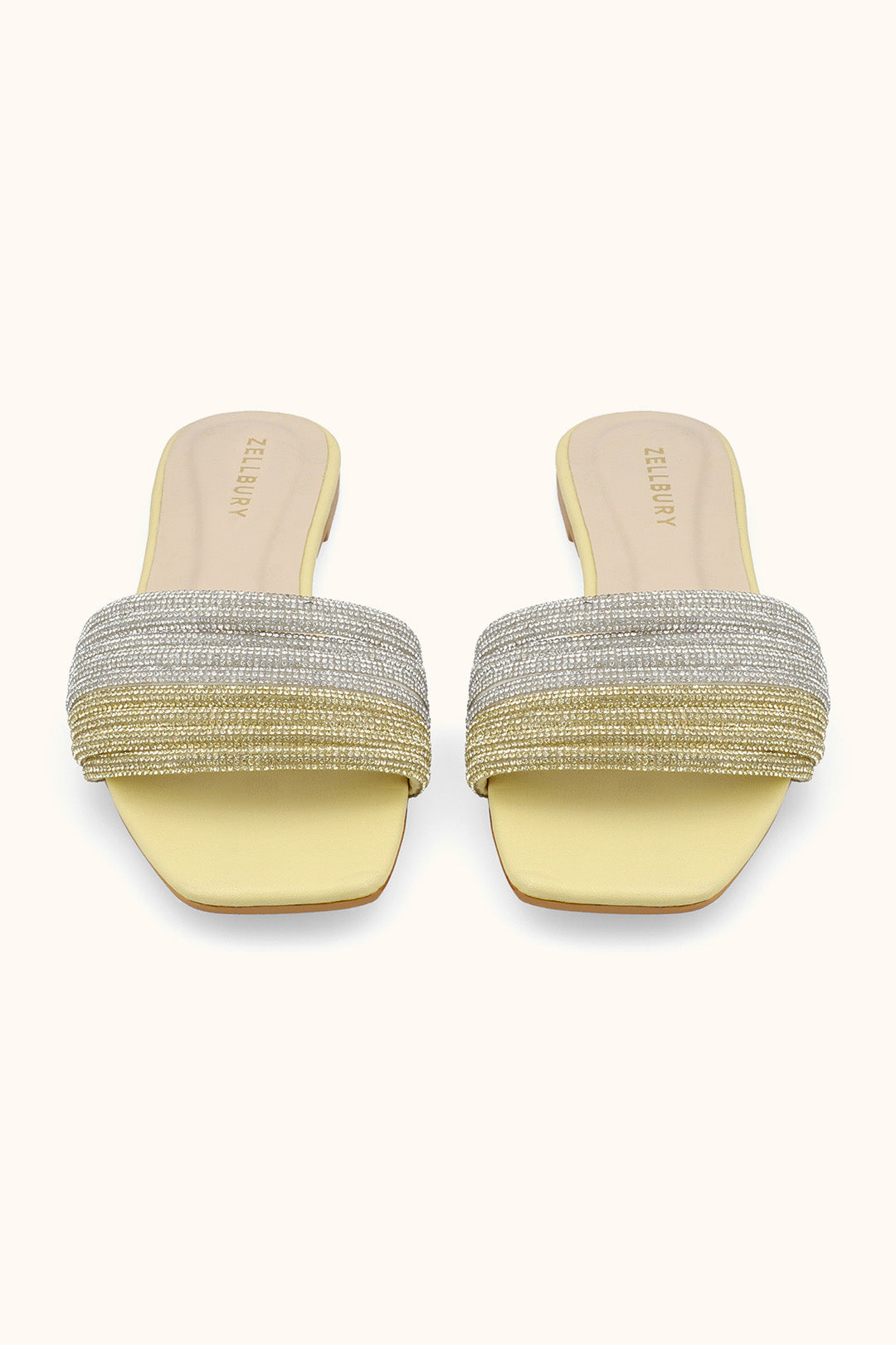 Slides Black Leather (PU) Women Footwear zellbury