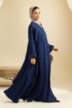 Button Thru Abaya - 5015