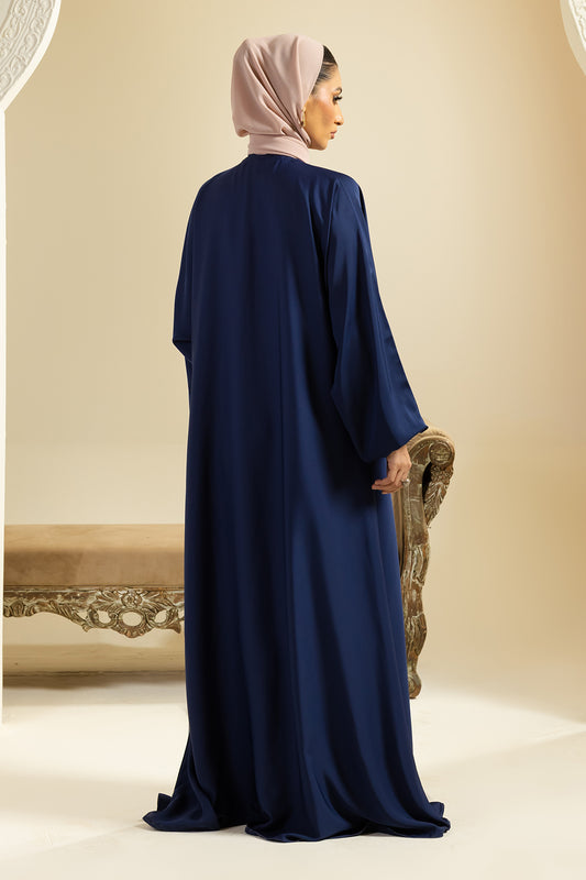 Button Thru Abaya - 5015