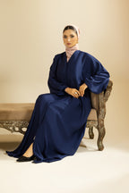 Button Thru Abaya - 5015