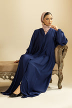 Button Thru Abaya - 5015