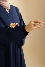 Button Thru Abaya - 5015