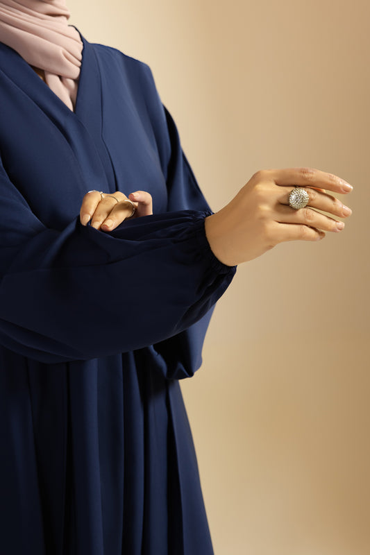 Button Thru Abaya - 5015