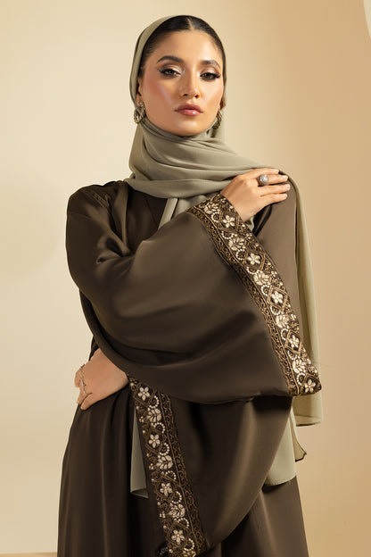 Double Upper Abaya - 5016