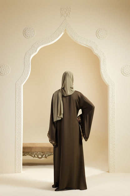 Double Upper Abaya - 5016