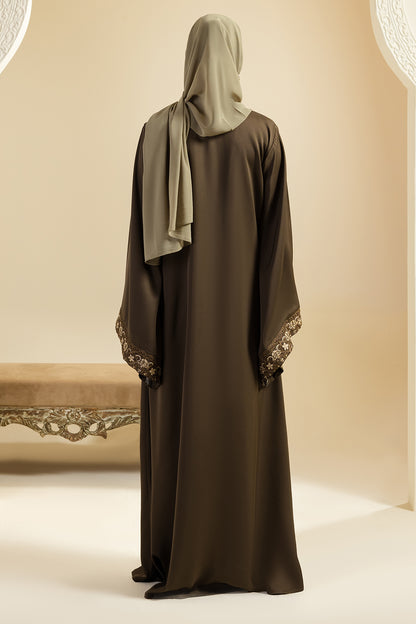 Double Upper Abaya - 5016