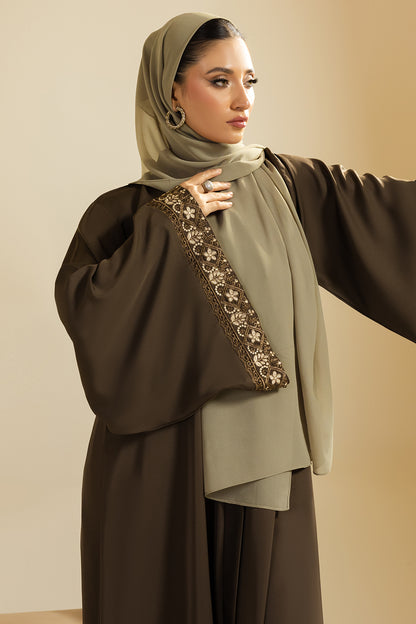 Double Upper Abaya - 5016