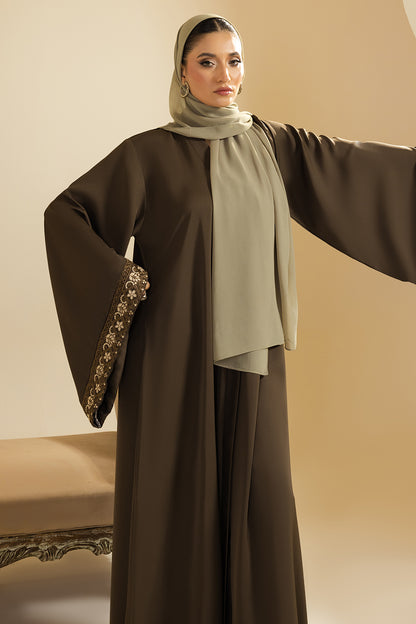 Double Upper Abaya - 5016