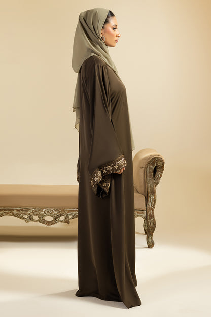 Double Upper Abaya - 5016