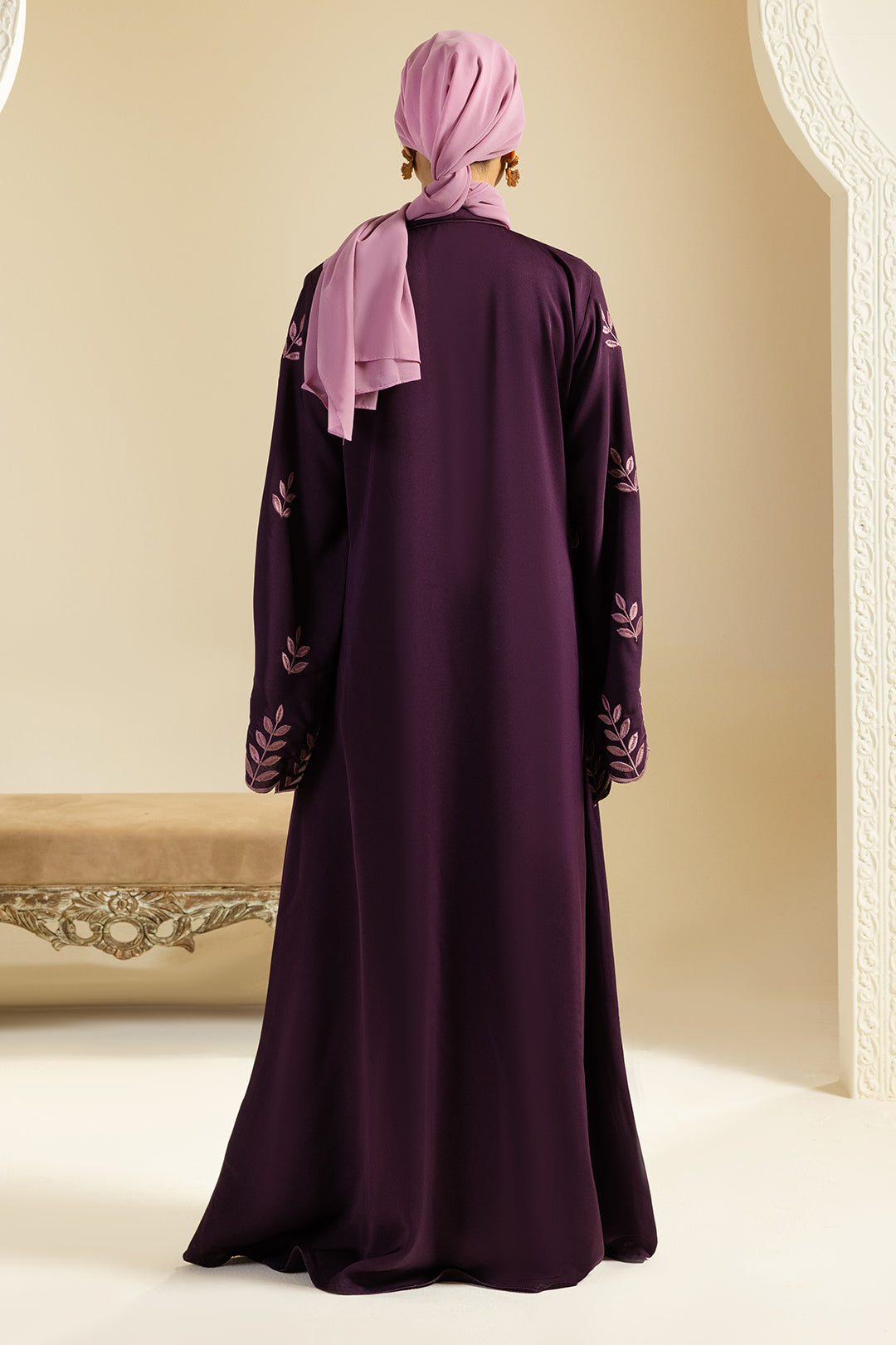 Double Upper Abaya - 5020