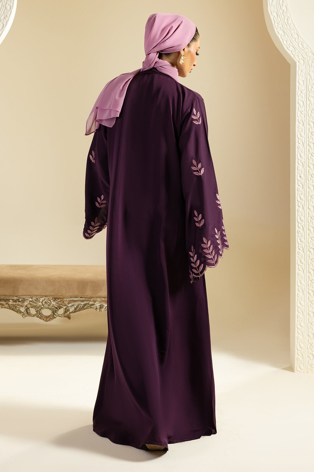Double Upper Abaya - 5020