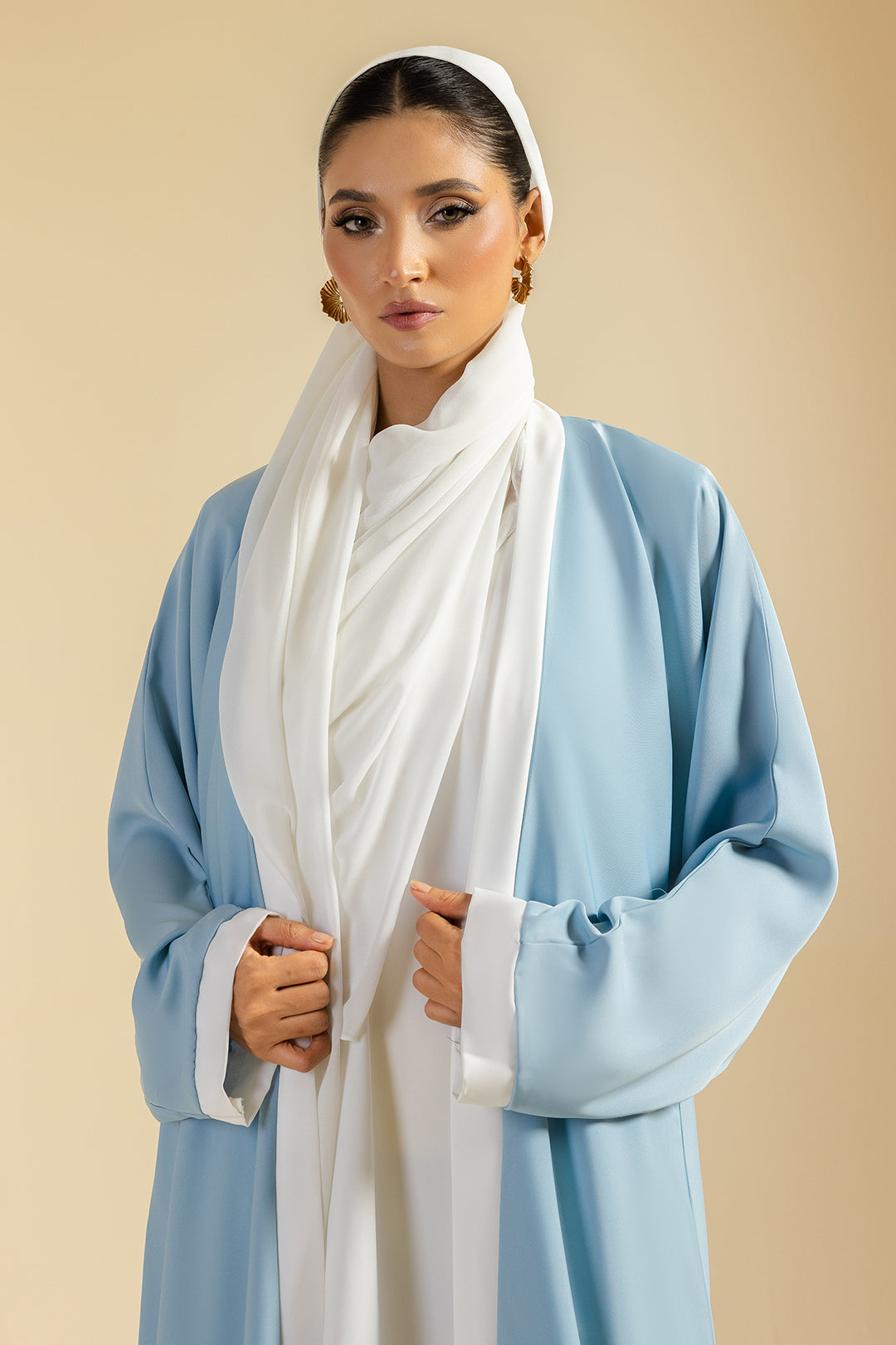 Double Upper Abaya - 5021