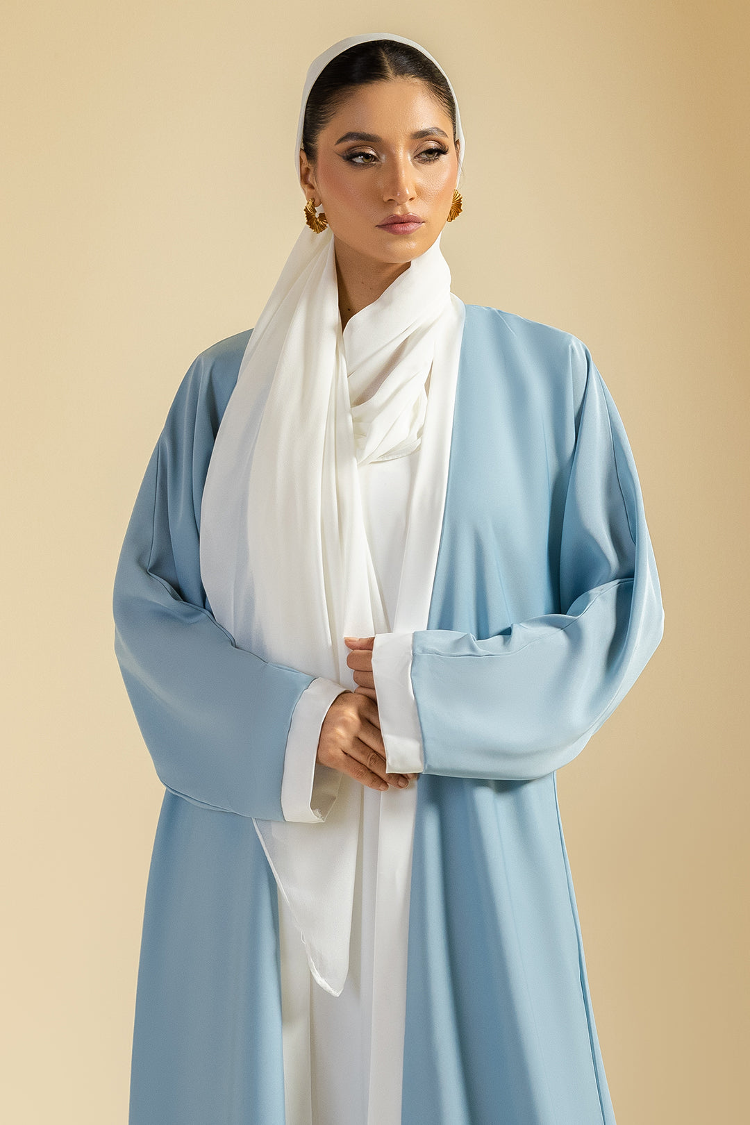Double Upper Abaya - 5021