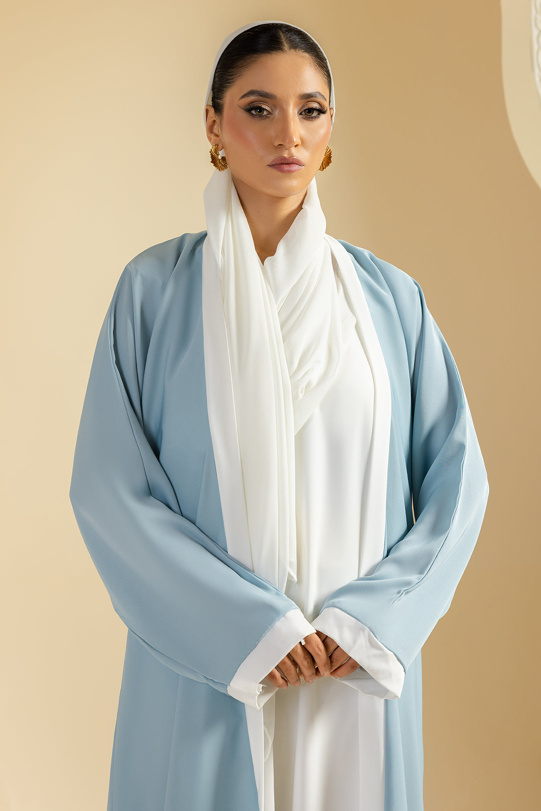 Double Upper Abaya - 5021