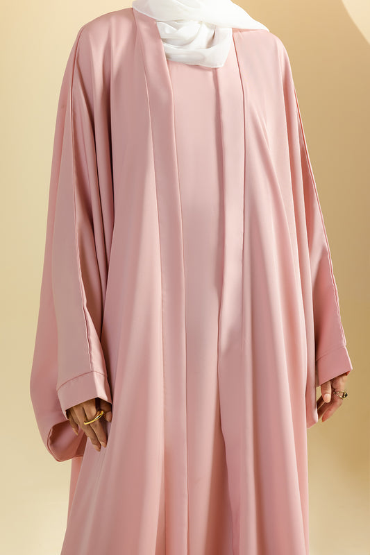 Double Upper Butterfly Abaya - 5023
