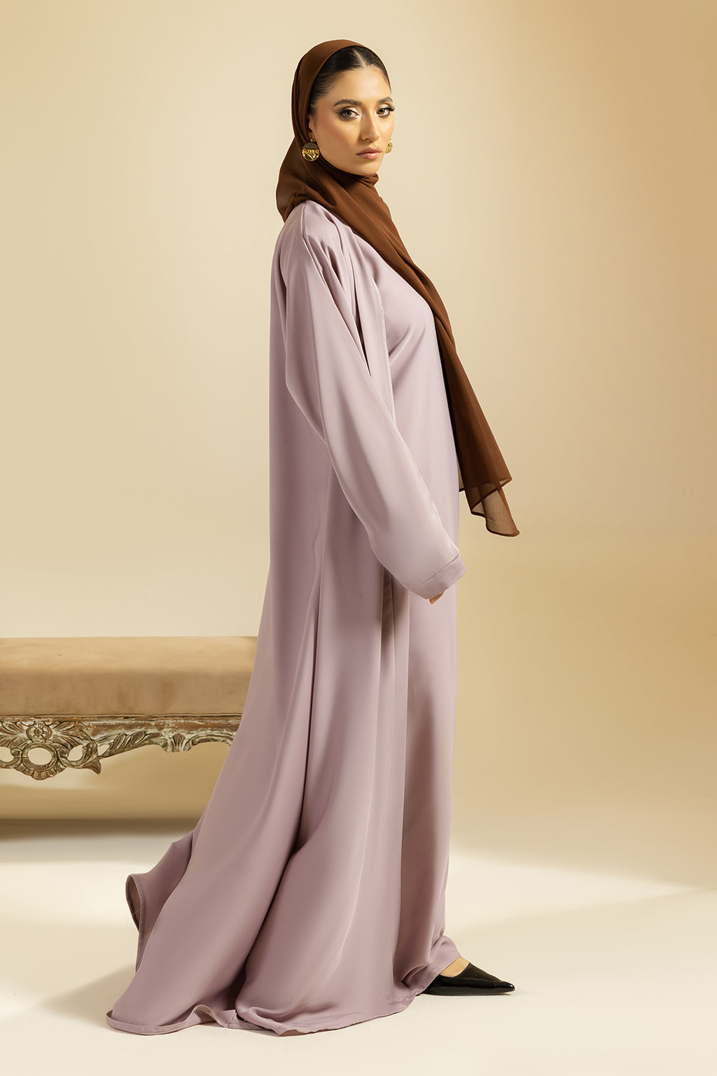 Double Upper Abaya - 5028