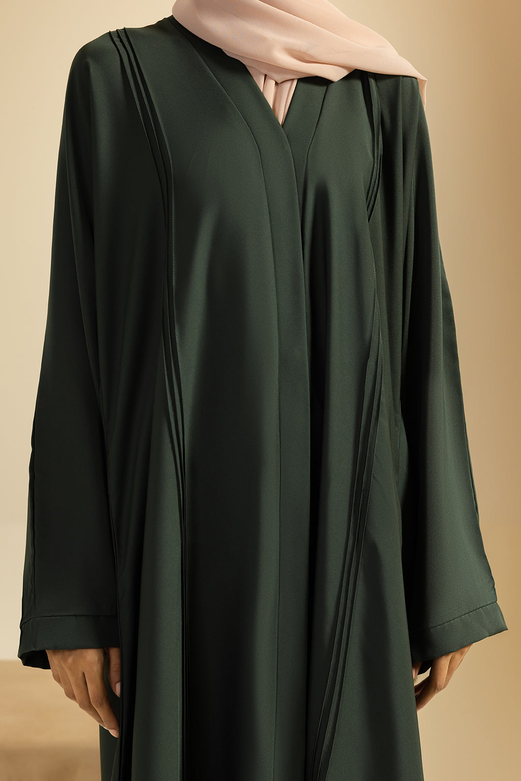 Button Thru Abaya - 5025