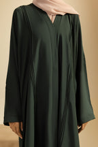Button Thru Abaya - 5025