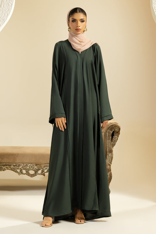 Button Thru Abaya - 5025