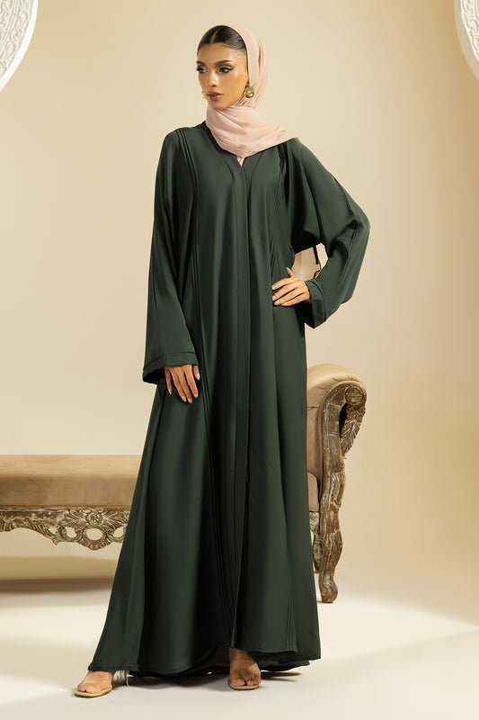 Button Thru Abaya - 5025