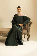 Button Thru Abaya - 5025