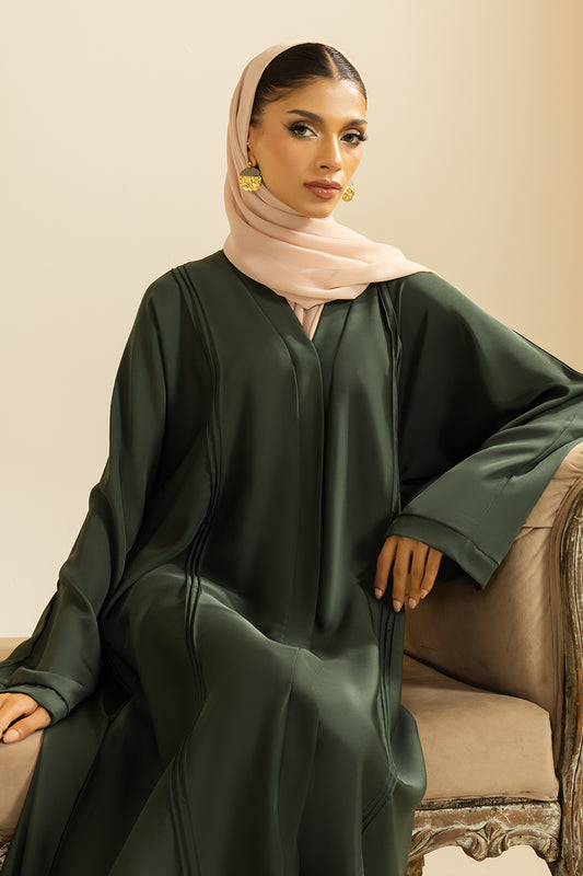 Button Thru Abaya - 5025