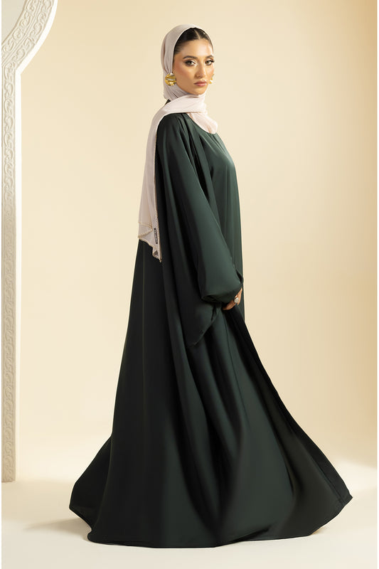 Double Upper Butterfly Abaya - 5029