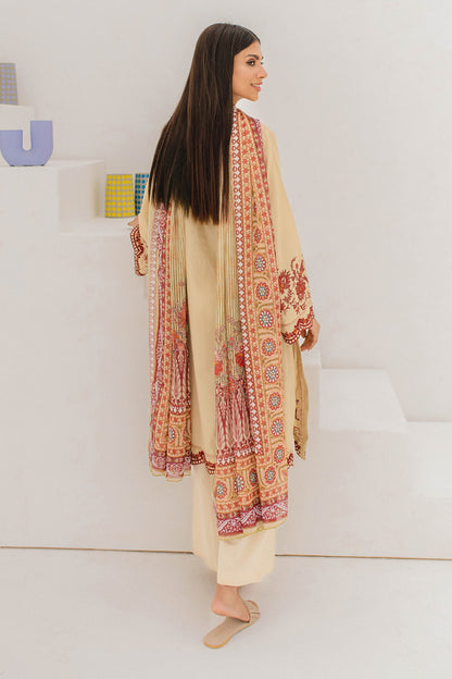 Embroidered Kurta Dupatta - 0317