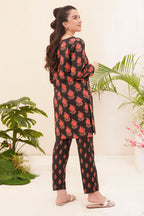 Embroidered Kurta Trouser - 0651