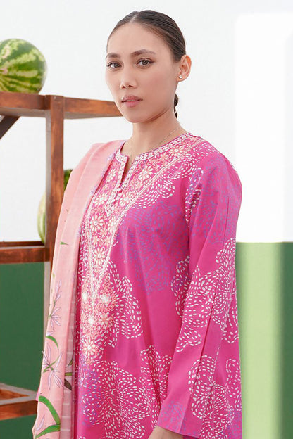 Embroidered  Kurta Dupatta - 0653