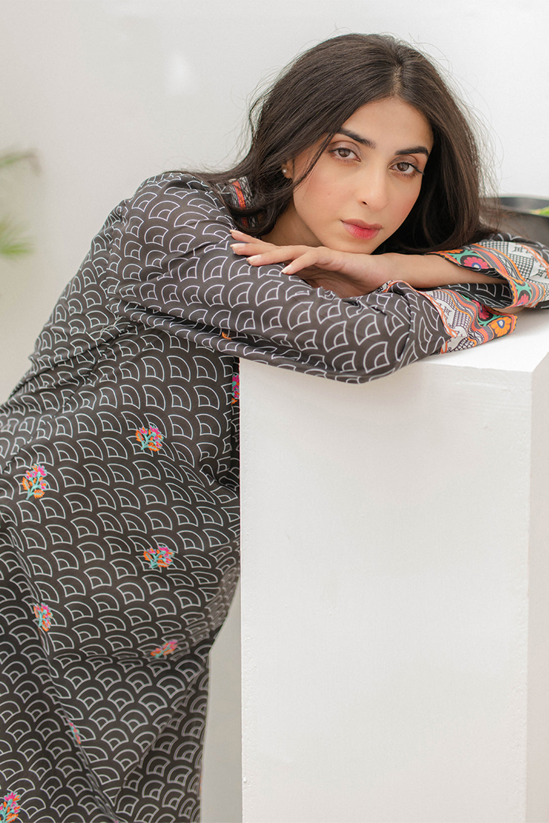 Embroidered Kurta - 0803