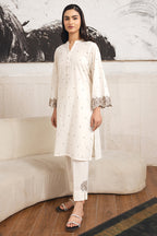 Embroidered Kurta Trouser - 1271