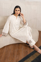 Embroidered Kurta Trouser - 1271