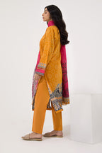 Embroidered Kurta Dupatta Trouser - 0825