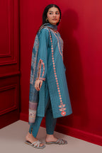 Embroidered Kurta Dupatta Trouser - 1265