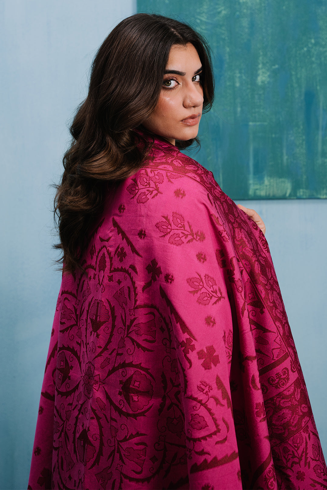 Embroidered Kurta Dupatta Trouser - 1273