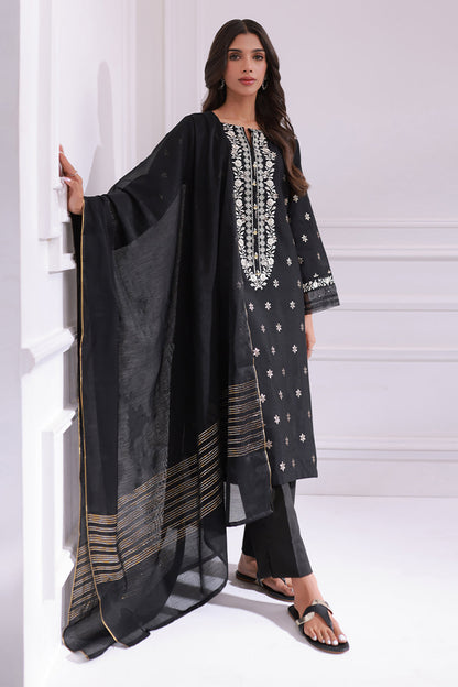 Embroidered Kurta Dupatta Trouser - 1284