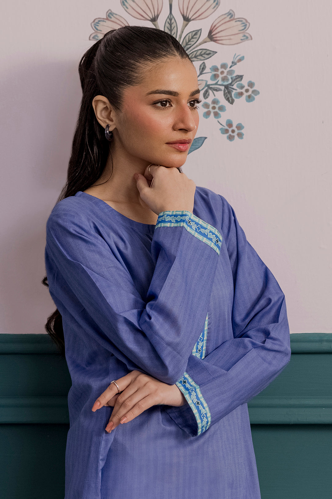 Embroidered Kurta - 2293