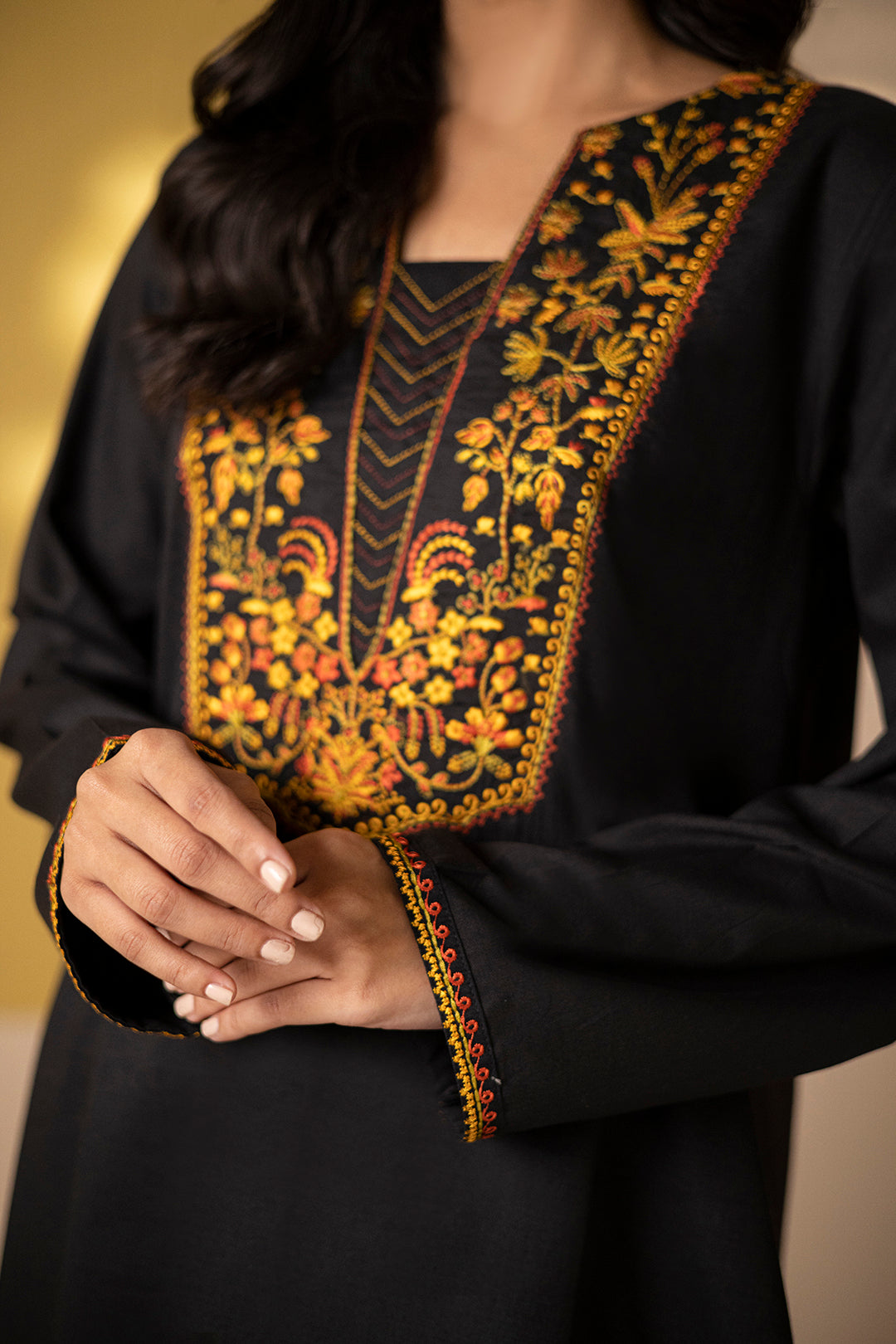 Embroidered Kurta - 2795