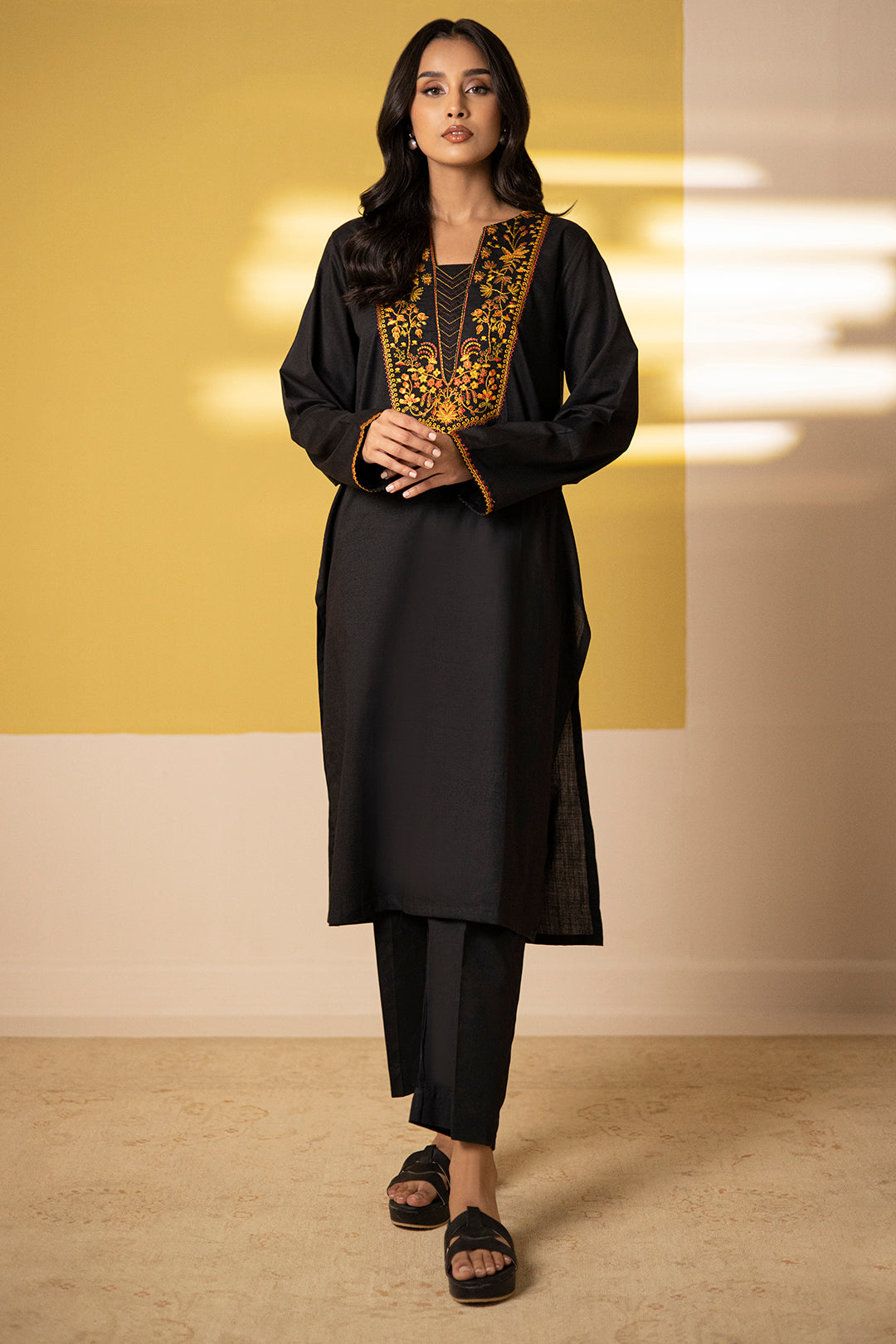 Embroidered Kurta - 2795