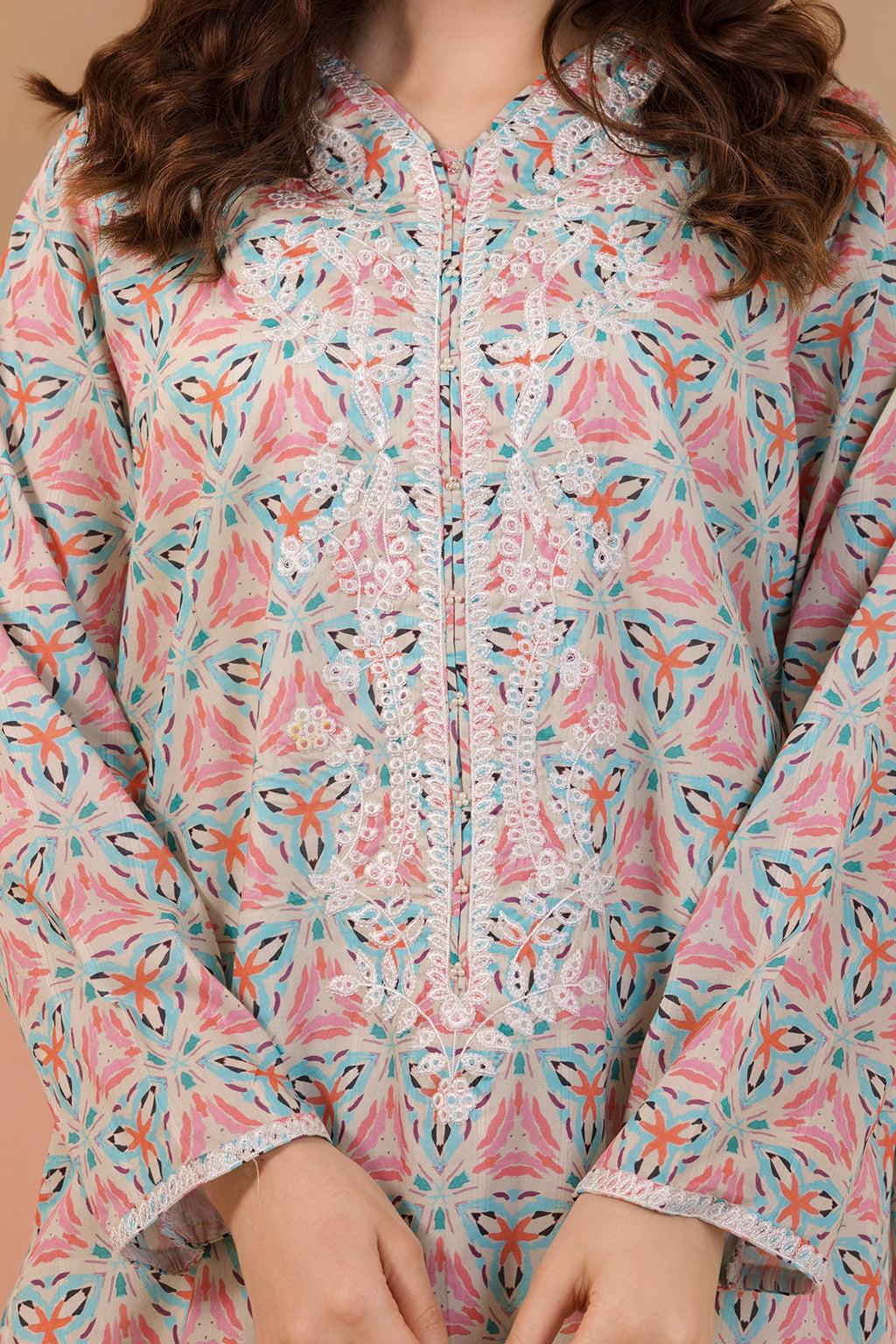 Embroidered Kurta - 2799