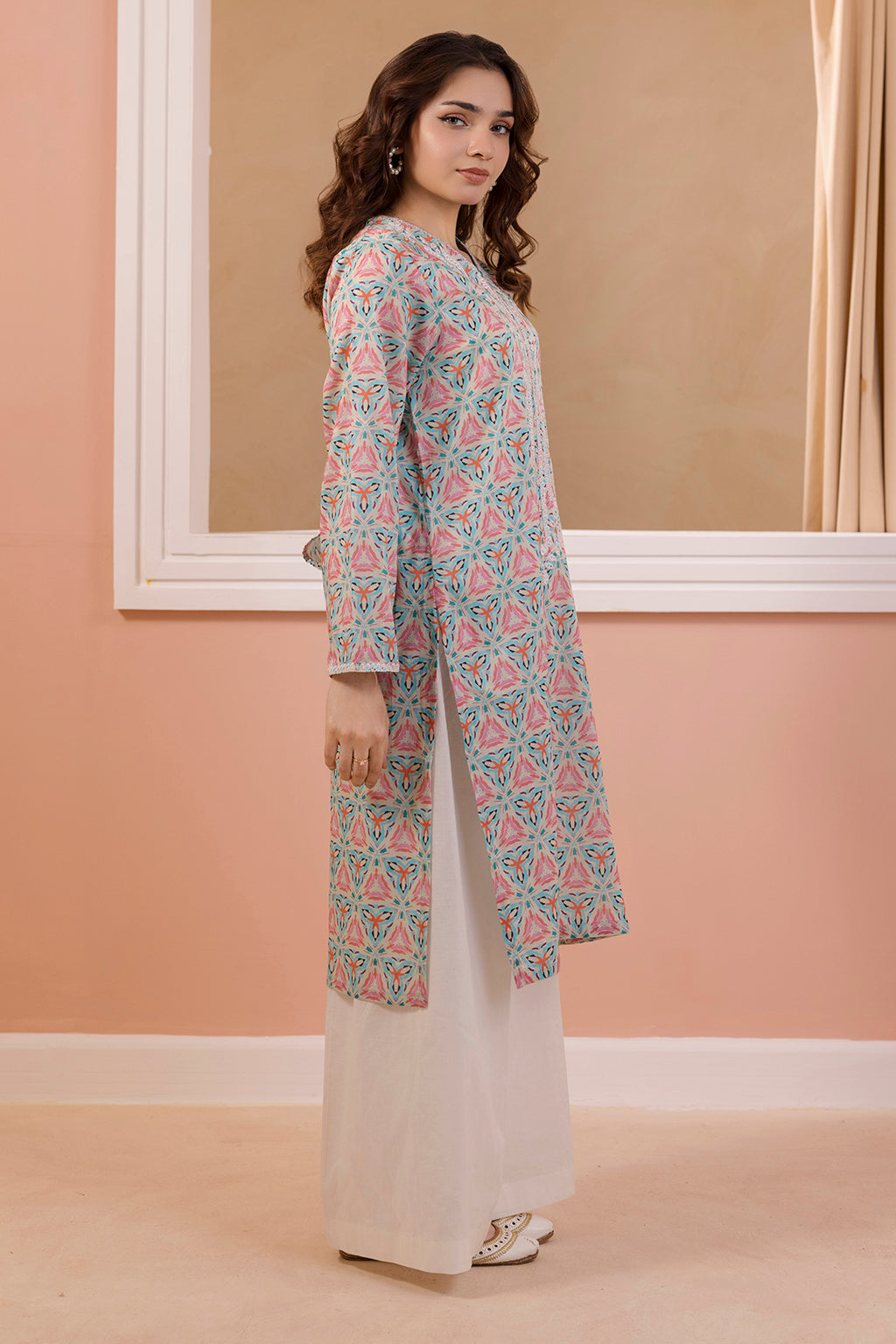 Embroidered Kurta - 2799