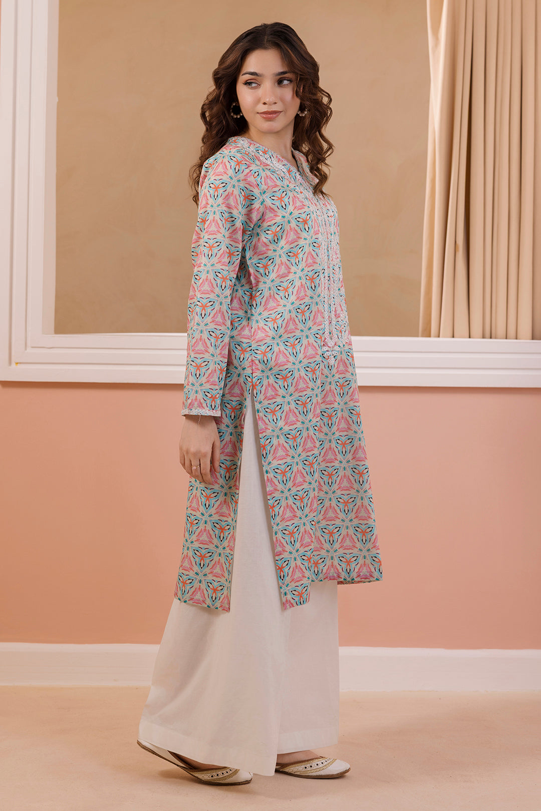 Embroidered Kurta - 2799