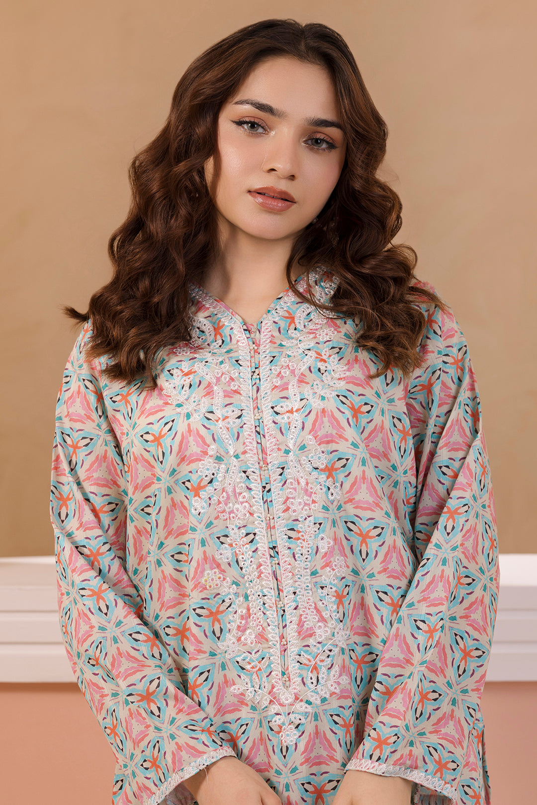 Embroidered Kurta - 2799