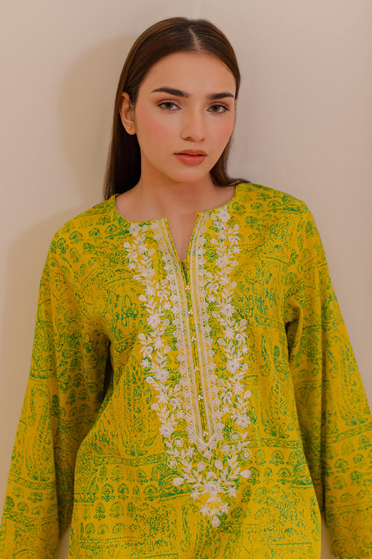 Embroidered Kurta - 2845