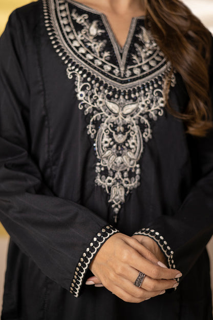 Embroidered Kurta - 2863