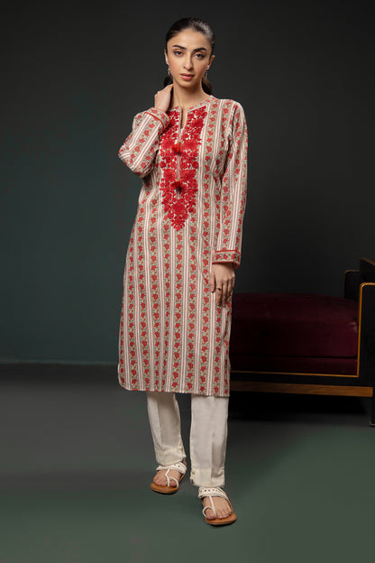 Embroidered Kurta - 2864