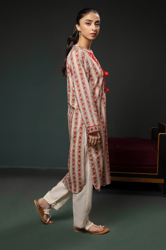 Embroidered Kurta - 2864